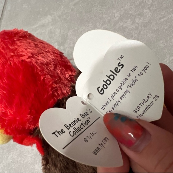 Gobbles beanie baby - Picture 3 of 5